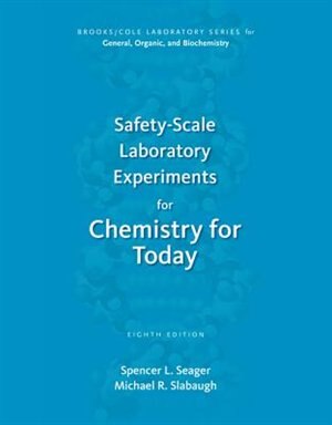 Front cover_Safety-scale Laboratory Experiments For Chemistry For Today