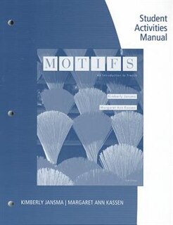 Front cover_Student Activity Manual For Jansma/kassen's Motifs: An Introduction To French, 6th