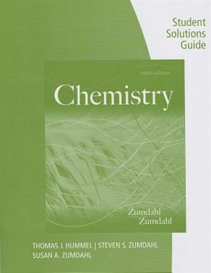 Front cover_Student Solutions Guide For Zumdahl/zumdahl's Chemistry, 9th