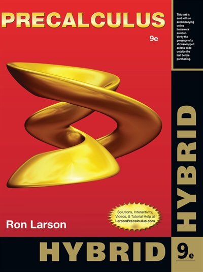 Front cover_Precalculus, Hybrid Edition (with Webassign Printed Access Card And Start Smart Guide For Students)
