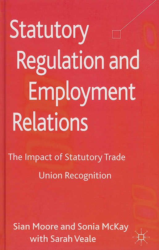 Couverture_Statutory Regulation and Employment Relations