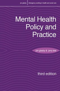 Front cover_Mental Health Policy and Practice