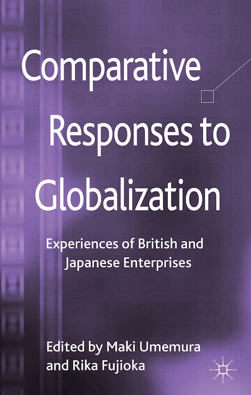Couverture_Comparative Responses to Globalization