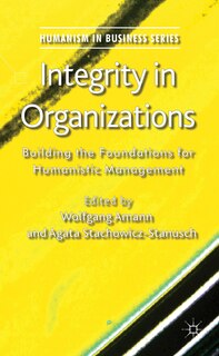 Couverture_Integrity in Organizations
