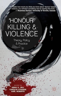 Front cover_'honour' Killing And Violence