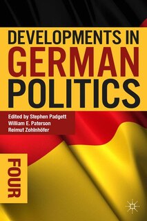 Couverture_Developments In German Politics 4