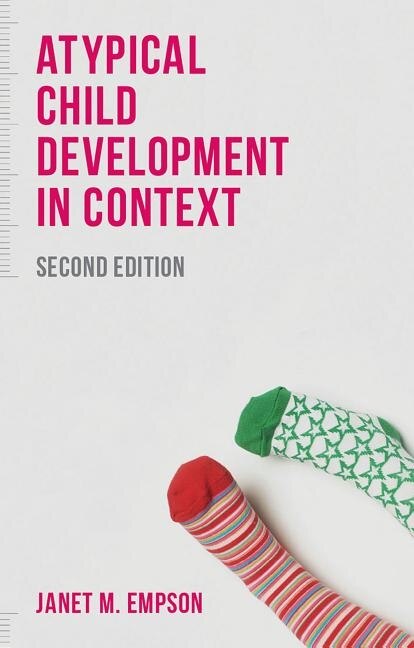 Couverture_Atypical Child Development In Context