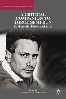 Front cover_A Critical Companion To Jorge Semprun
