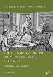 Front cover_The History of British Women's Writing, 1690 - 1750