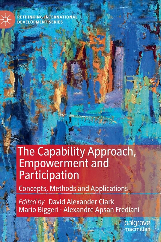 Couverture_The Capability Approach, Empowerment And Participation