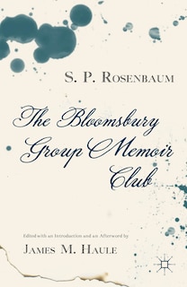 Front cover_The Bloomsbury Group Memoir Club