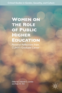 Front cover_Women on the Role of Public Higher Education