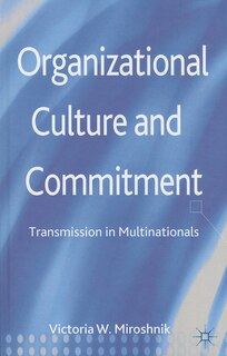 Couverture_Organizational Culture and Commitment