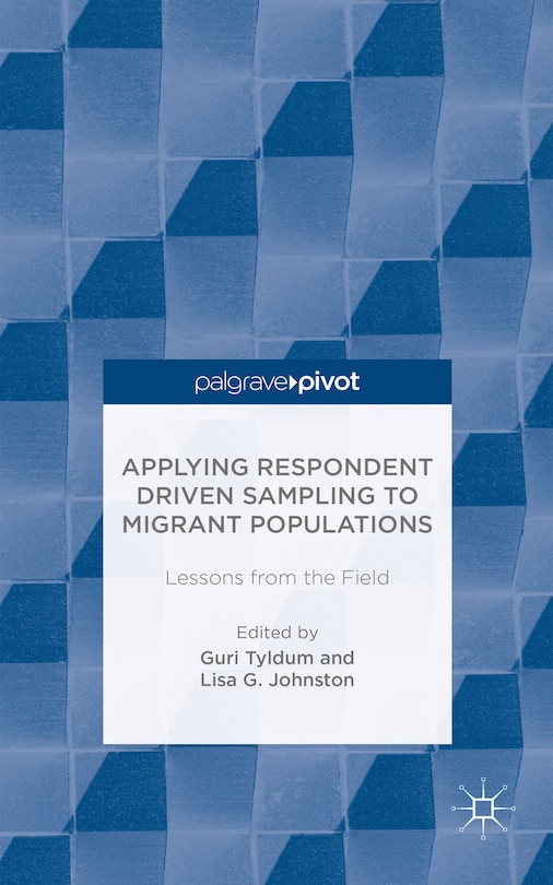 Front cover_Applying Respondent Driven Sampling To Migrant Populations