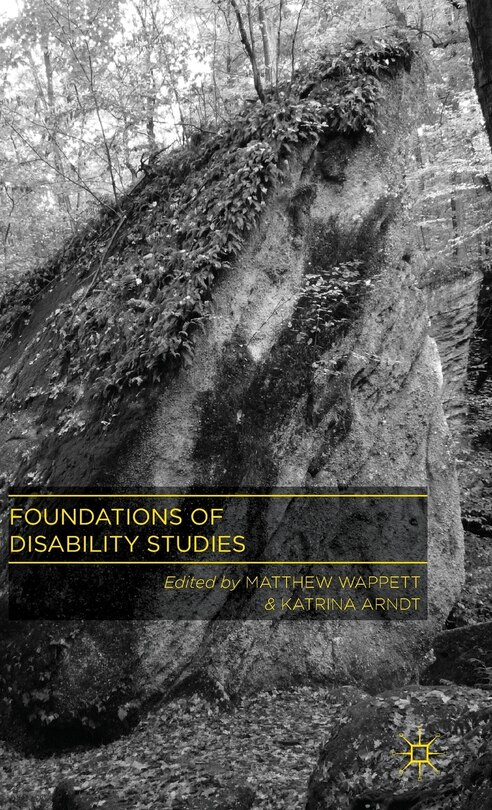 Couverture_Foundations of Disability Studies