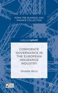 Front cover_Corporate Governance in the European Insurance Industry