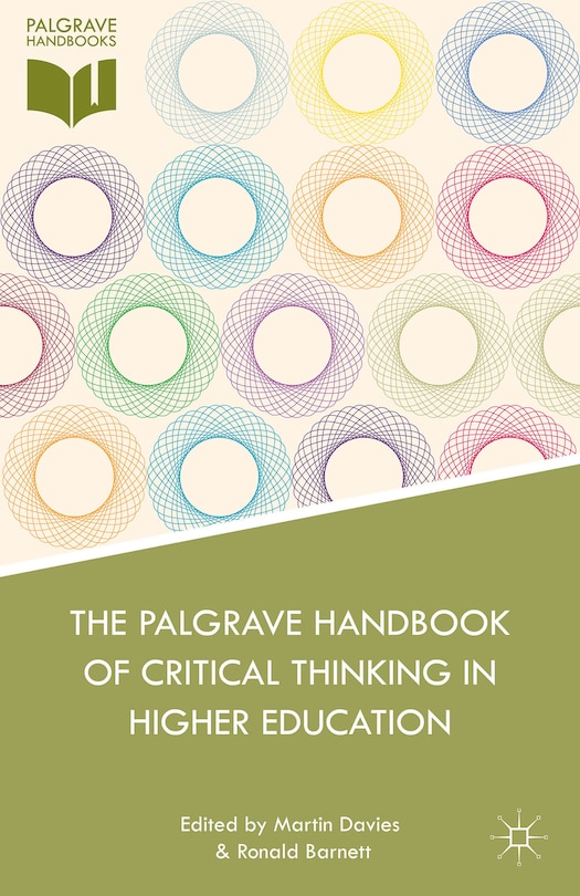 Couverture_The Palgrave Handbook of Critical Thinking in Higher Education