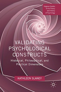 Front cover_Validating Psychological Constructs