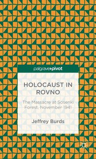 Couverture_Holocaust In Rovno