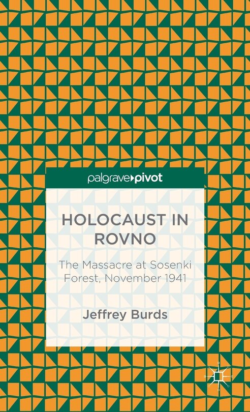 Couverture_Holocaust In Rovno