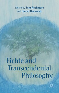 Front cover_Fichte and Transcendental Philosophy