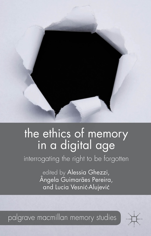 Couverture_The Ethics of Memory in a Digital Age