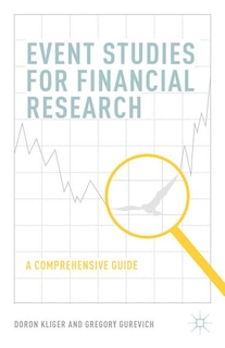 Front cover_Event Studies For Financial Research