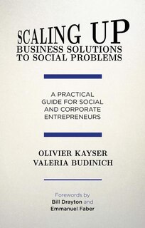 Couverture_Scaling up Business Solutions to Social Problems