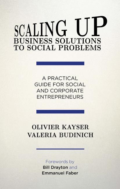 Couverture_Scaling up Business Solutions to Social Problems