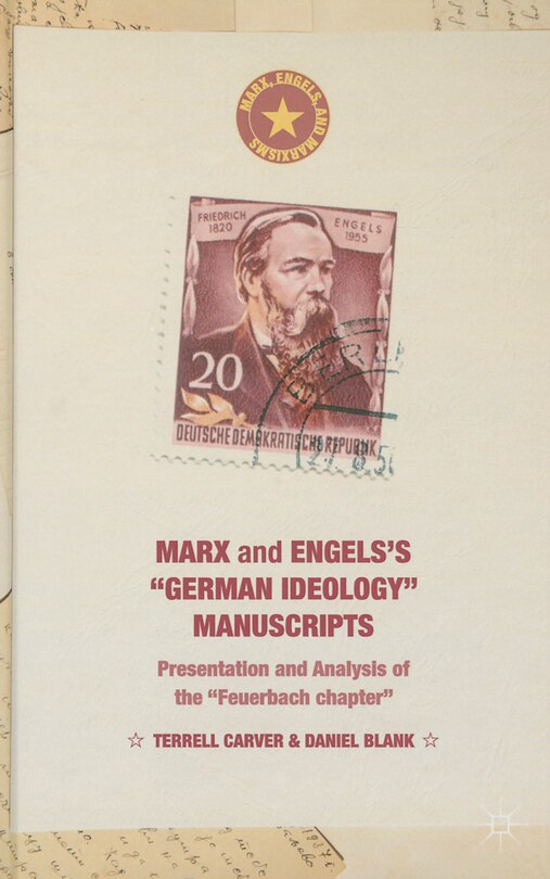 Couverture_Marx and Engels's German ideology Manuscripts