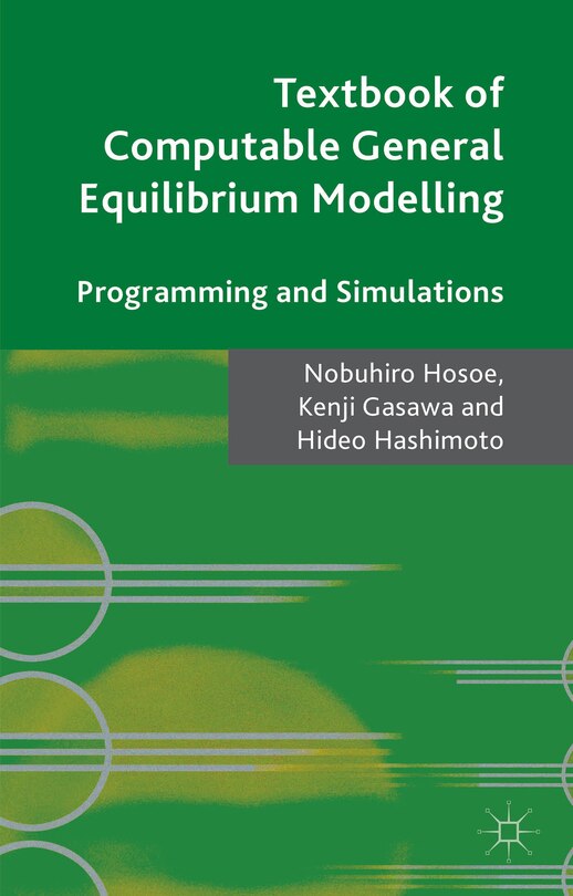 Couverture_Textbook Of Computable General Equilibrium Modeling