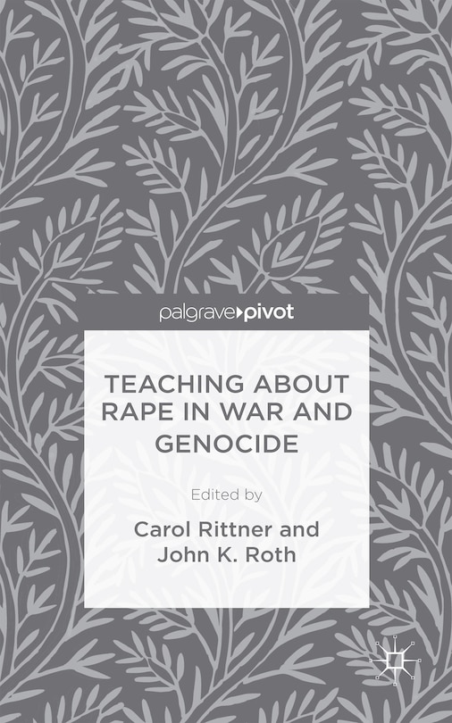 Couverture_Teaching About Rape In War And Genocide