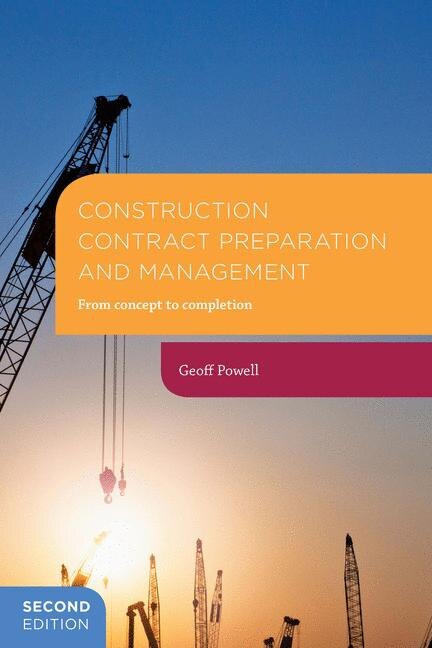 Couverture_Construction Contract Preparation And Management