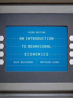 Front cover_An Introduction To Behavioral Economics