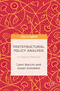 Couverture_Poststructural Policy Analysis