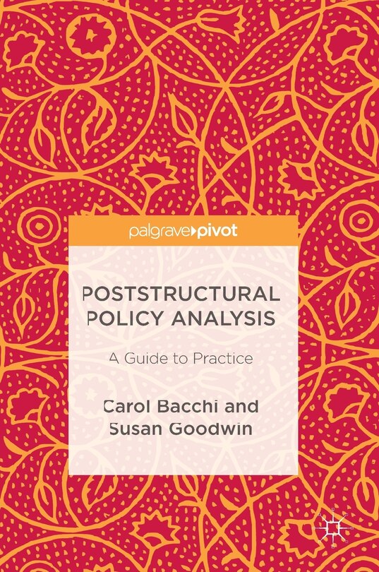 Couverture_Poststructural Policy Analysis