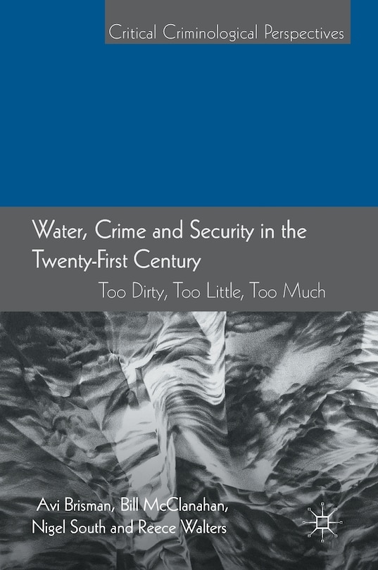 Couverture_Water, Crime And Security In The Twenty-first Century