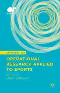 Operational Research Applied To Sports by Mike Wright