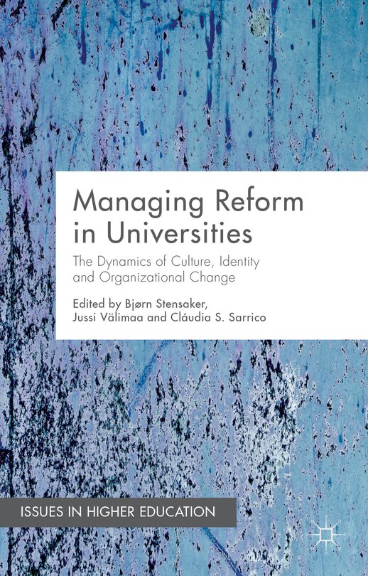 Couverture_Managing Reform In Universities