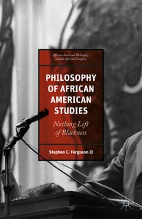 Front cover_Philosophy Of African American Studies
