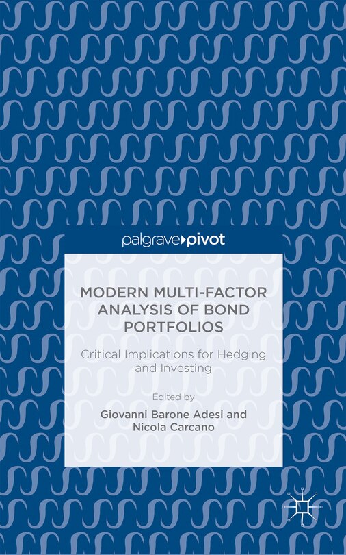Front cover_Modern Multi-factor Analysis Of Bond Portfolios