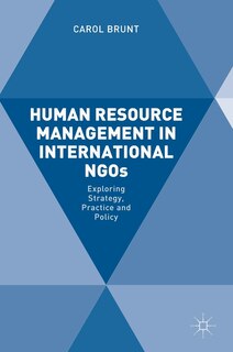 Front cover_Human Resource Management In International Ngos