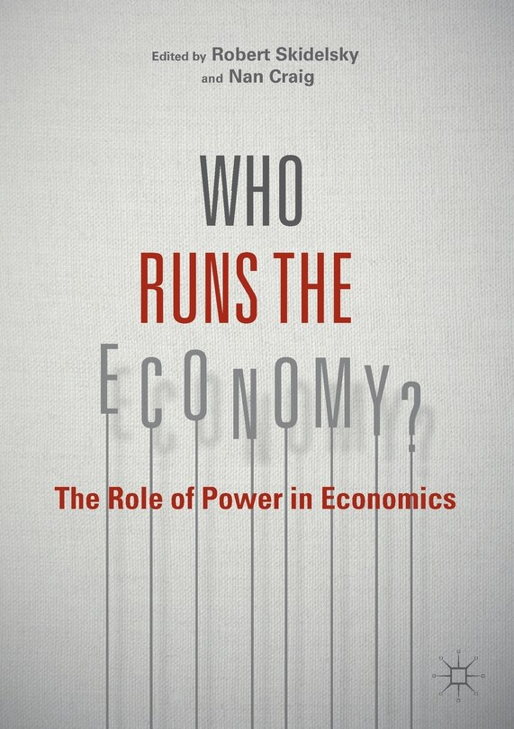 Front cover_Who Runs The Economy?