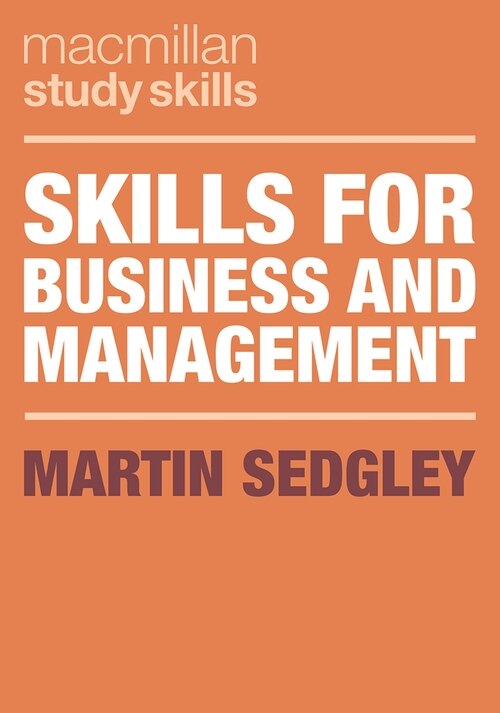 Couverture_Skills For Business And Management
