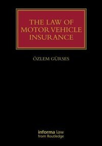 Couverture_The Law Of Compulsory Motor Vehicle Insurance