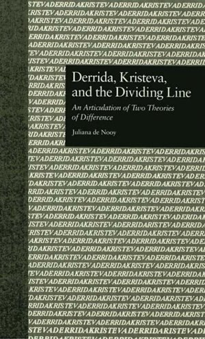Couverture_Derrida, Kristeva, And The Dividing Line