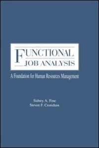 Couverture_Functional Job Analysis