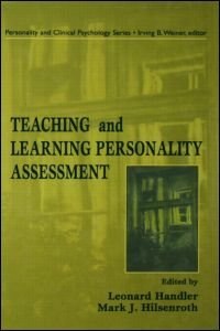 Front cover_Teaching And Learning Personality Assessment