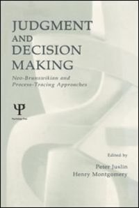 Front cover_Judgment And Decision Making