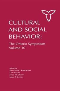 Couverture_Culture And Social Behavior
